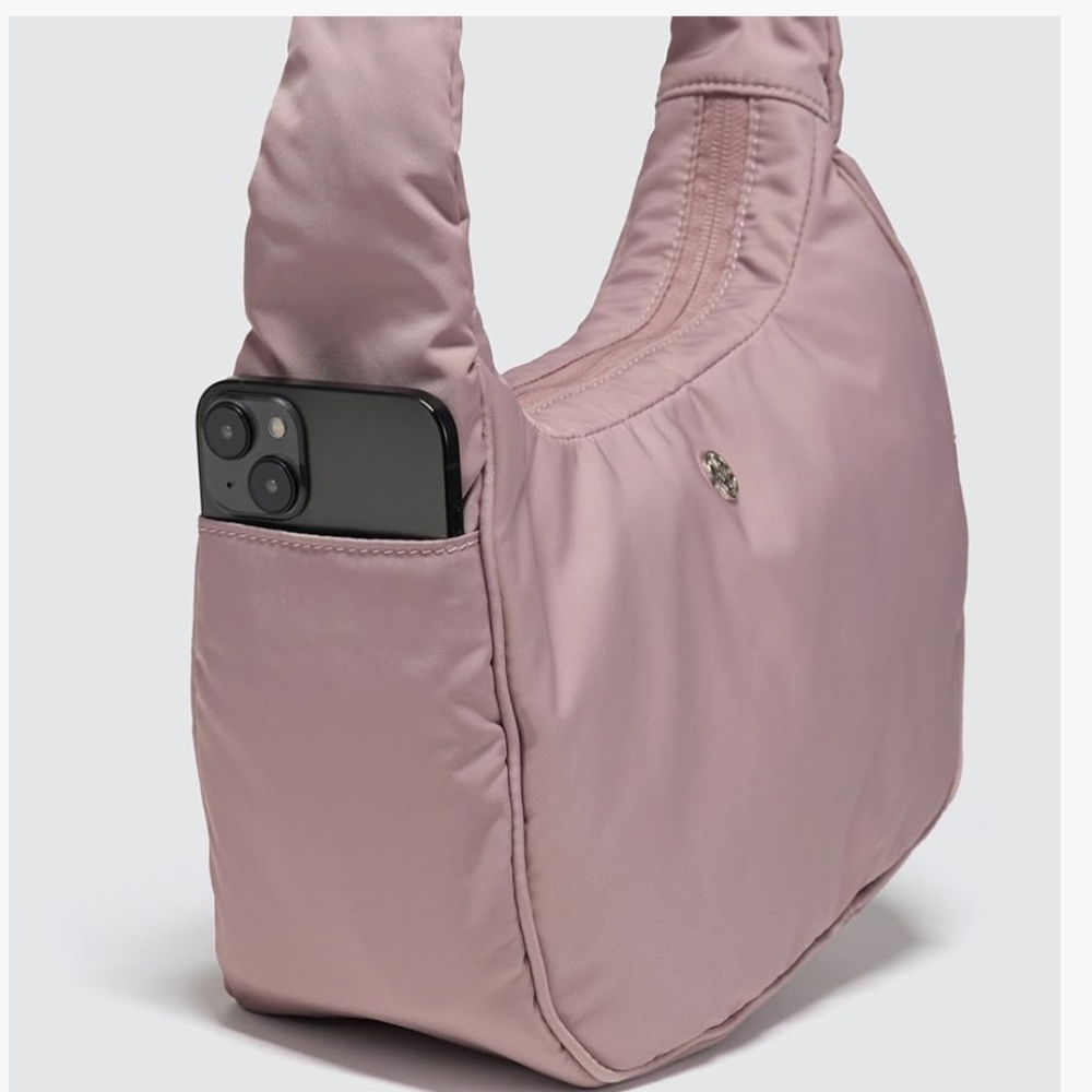 Women’s Shoulder Bag in Dusty Rose - Picture 3 of 5